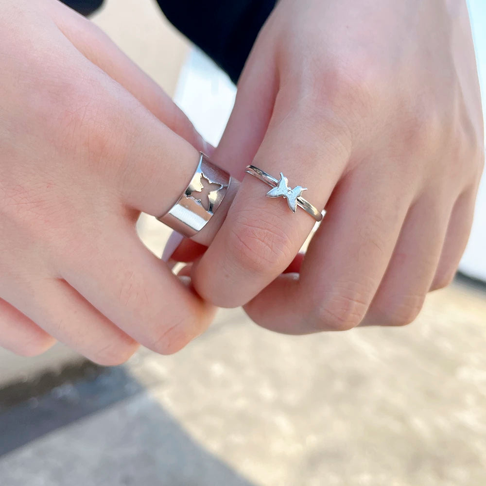 Matching Promise Rings - 2 Pieces