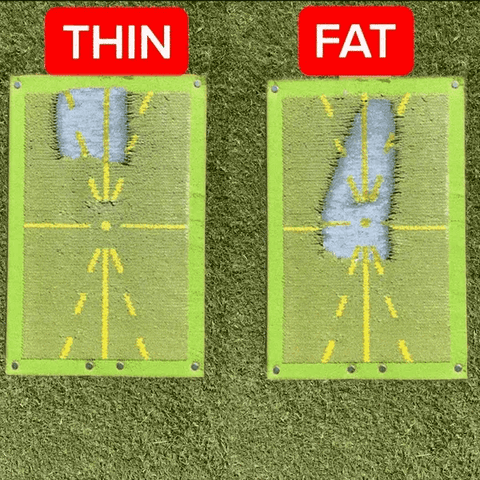 Golf Training Mat for Swing Detection Batting