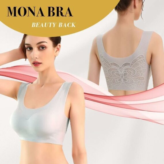 Monabra Ultrathin Plus Size Beauty Back Ice Silk Comfort Bra Ceelic 4726