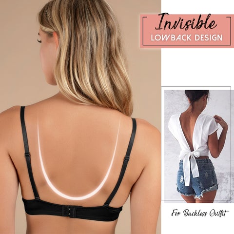 Liftup Low Back Plunge Bra