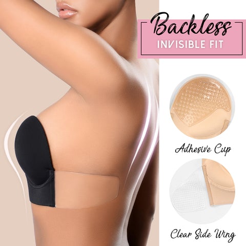 Invisible Strapless Plunge Bra