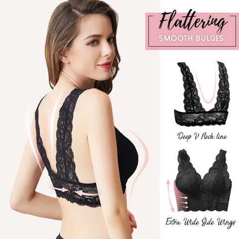 Low Cut Support Lace Bralette