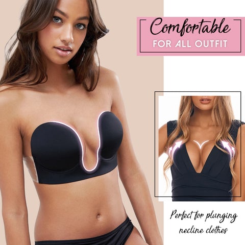 Invisible Strapless Plunge Bra