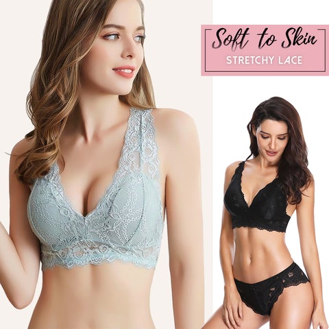 Low Cut Support Lace Bralette