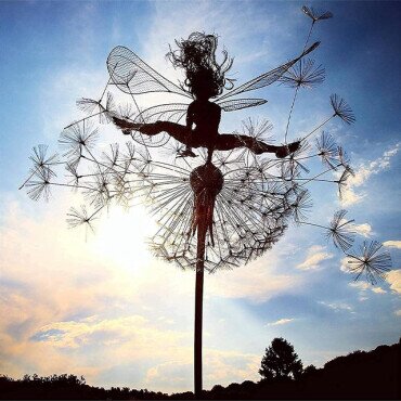 Exclusive Fantacywire Authorized Garden Metal Fairy