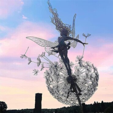 Exclusive Fantacywire Authorized Garden Metal Fairy