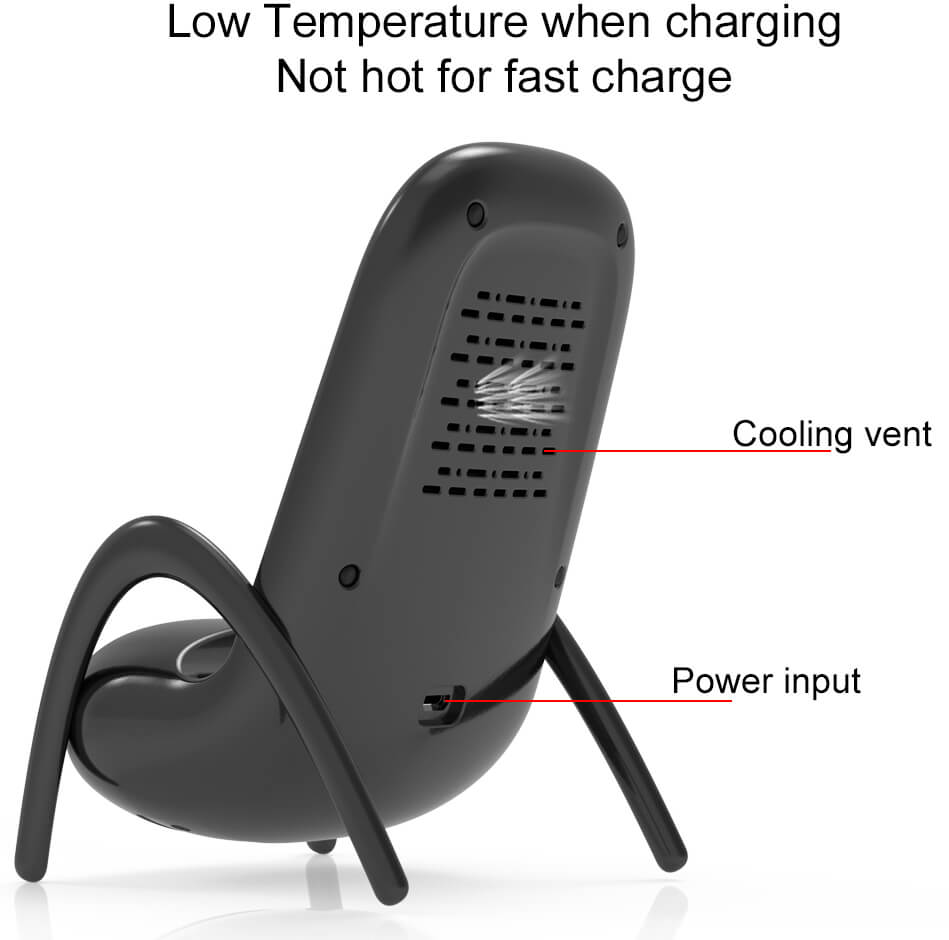 Portable Mini Chair Wireless Charger Supply For All Phones