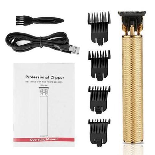 Professional USB Charging Support Hair Trimmer with Grooming & Cleansing Kit