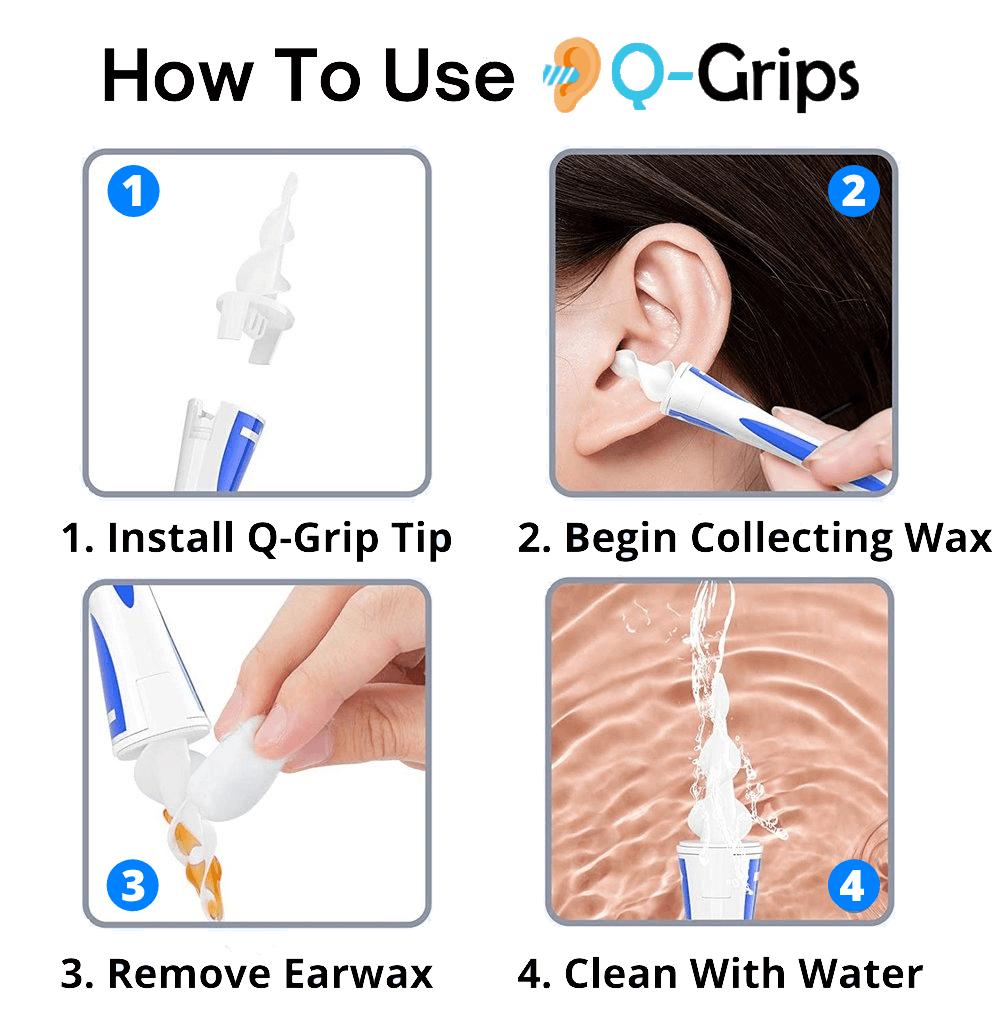 Q-Grips Earwax Removal Kit