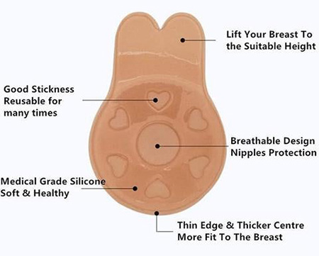 CupidPads-Invisible Lifting Bra