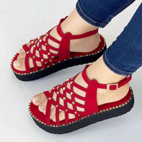 Women's thick-soled casual shoes