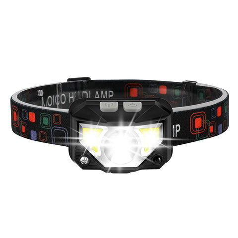 BBH100 Series Bright Beam LED COB Headlamp w/Built-in Battery