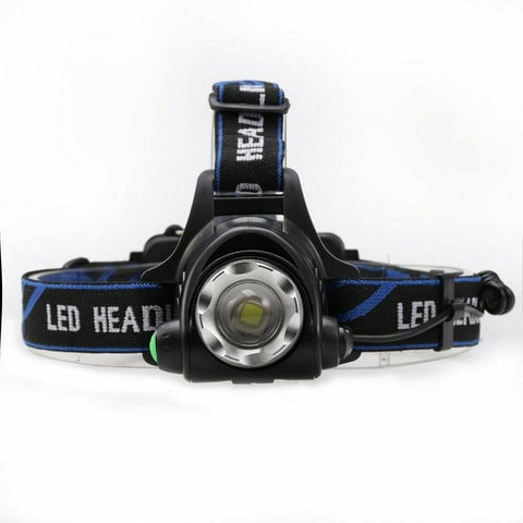 Bright Beam LED headlight w/removable 18650 battery