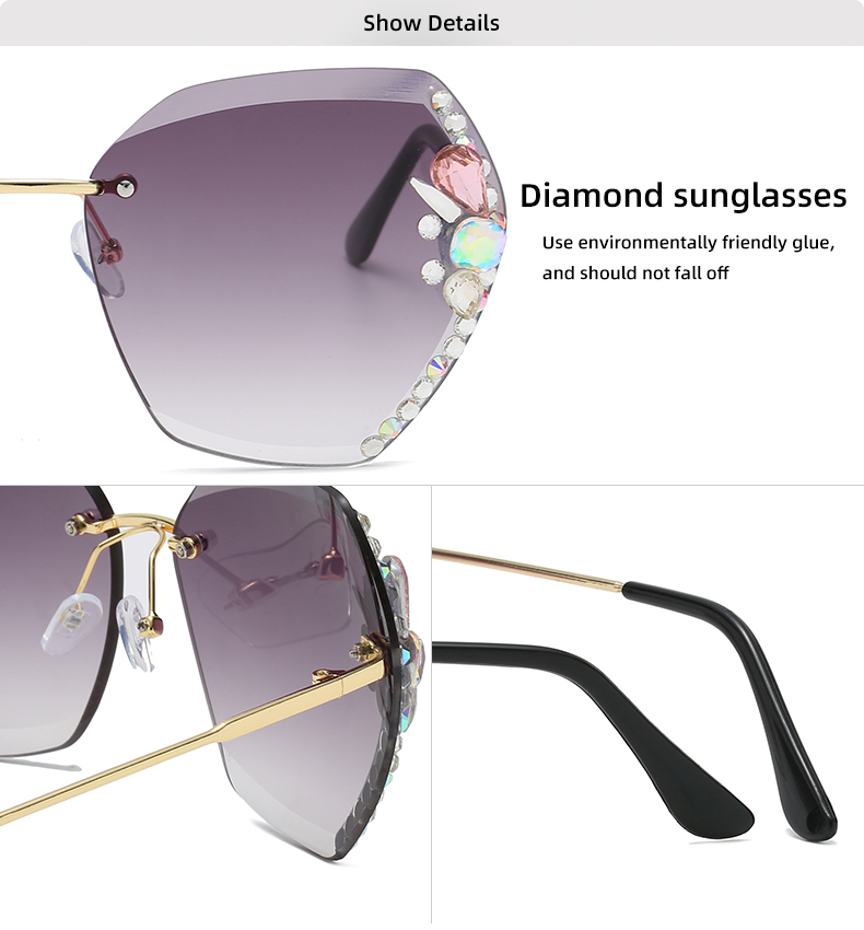 Diamond Sunglasses – Hot Summer Sale Woman Sunglasses For Beach Summer