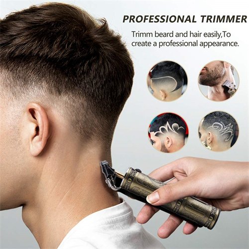 Professional Electric Hair Clipper for Men,T Blade Beard Hair Trimmer