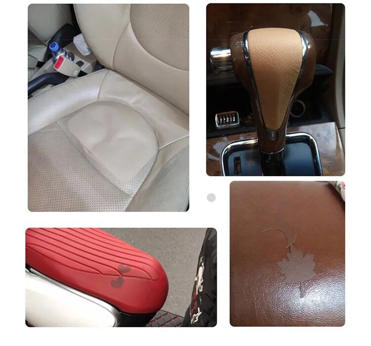 Self-Adhesive Leather Refinisher Cuttable Sofa Repair