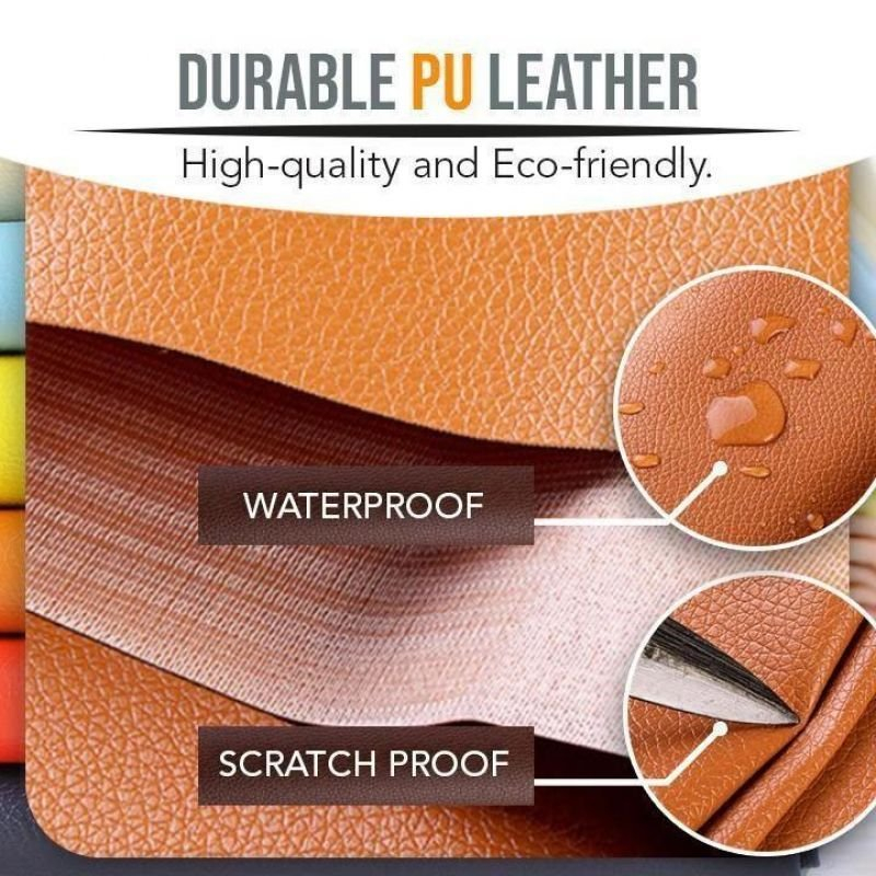 Self-Adhesive Leather Refinisher Cuttable Sofa Repair