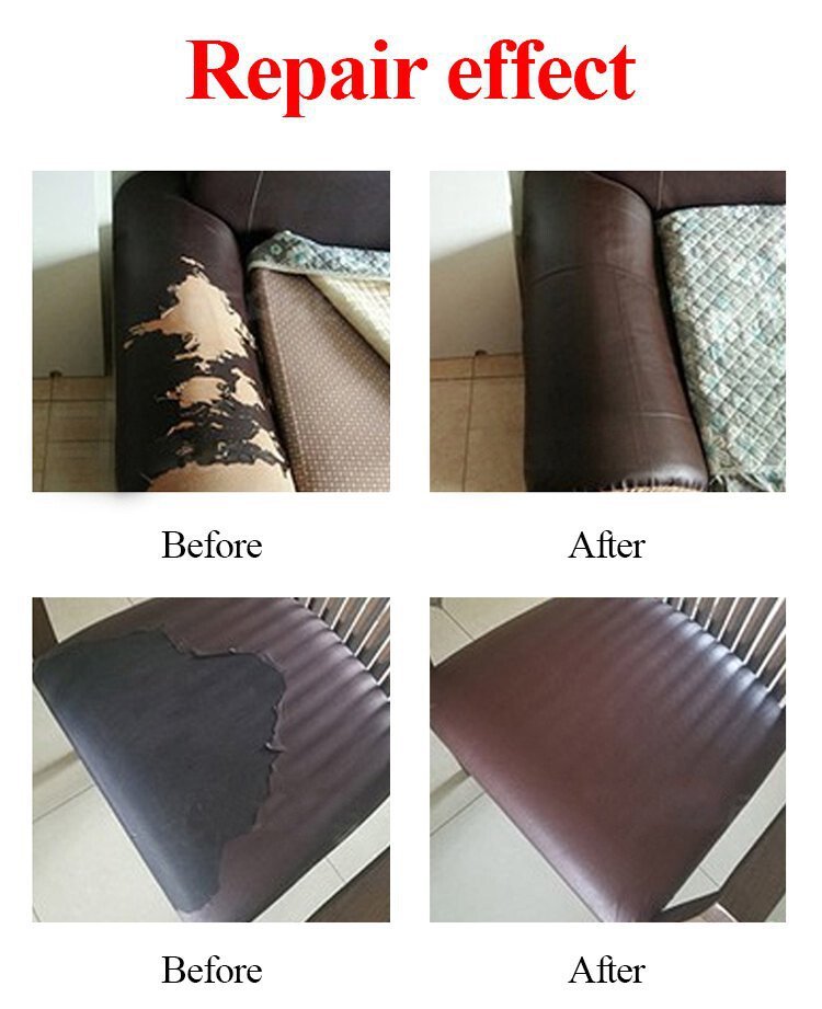 Self-Adhesive Leather Refinisher Cuttable Sofa Repair