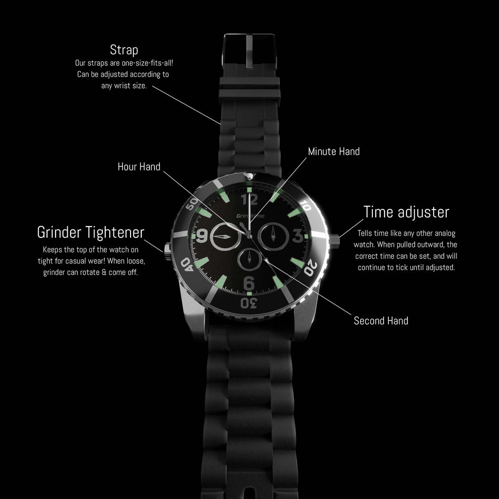 Grindtime Original Discrete Grinding Watch