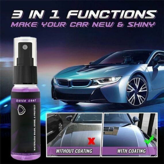 3 in 1 High Protection Quick Car Coat Ceramic Coating Spray