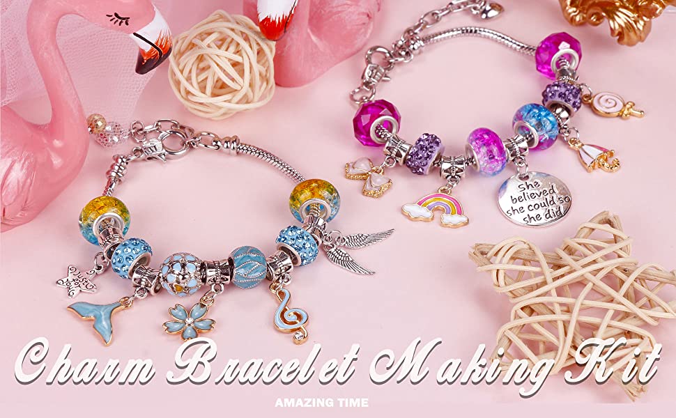 Charm Bracelet Jewelry Making Kit