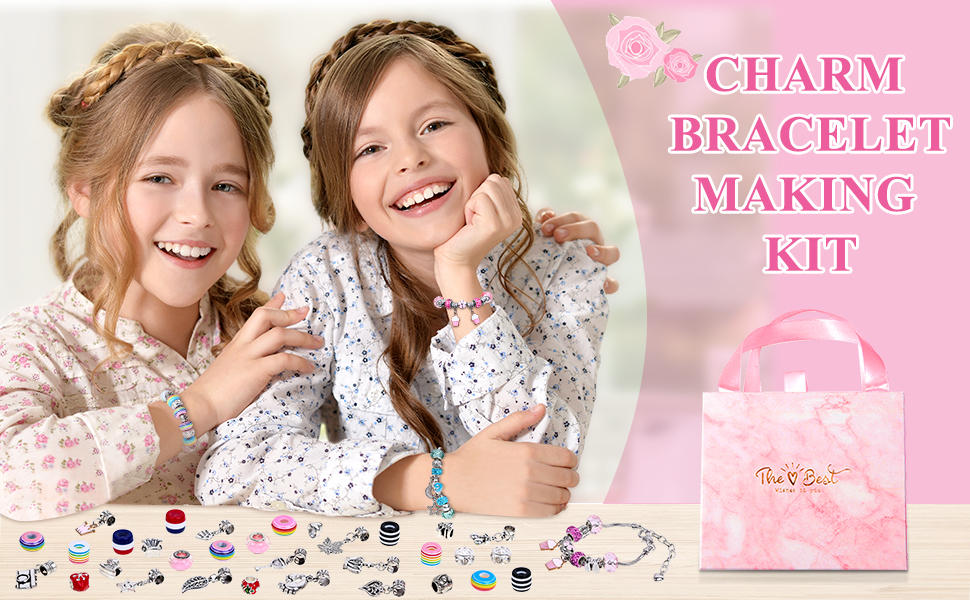 Charm Bracelet Jewelry Making Kit