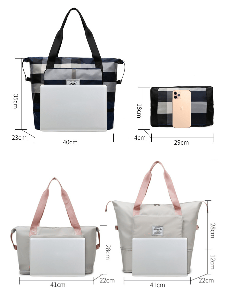 New Foldable Dry/Wet Separation Travel Bag