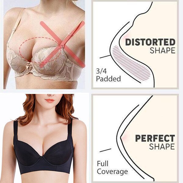 NEW YEAR 50% OFF - SEXY DEEP CUP FULL COVERAGE BRA - NO MORE BRA FAT