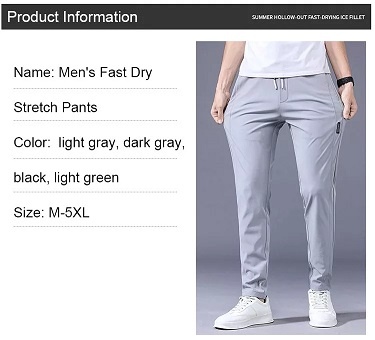 Stretch Pants – Last Day Promotion 49% OFF– Men‘s Fast Dry Stretch Pants