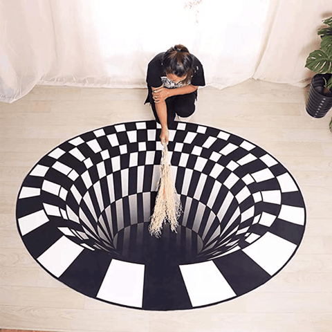 50% OFF-VORTEX ILLUSION RUG