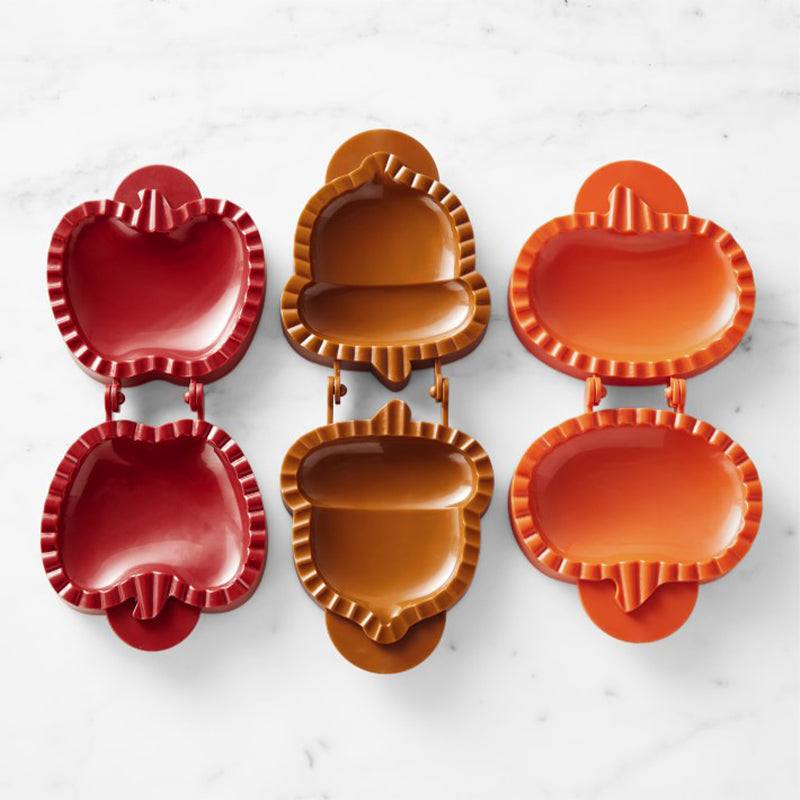 fall hand pie molds set of 3 1 1