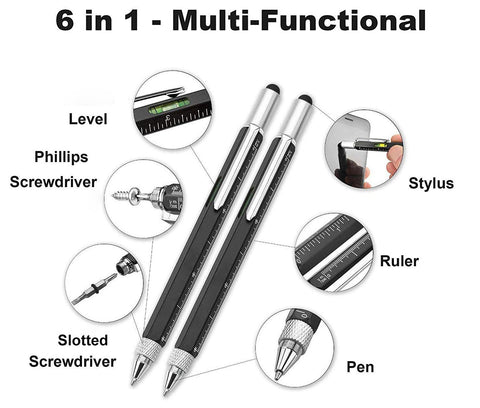 (HOT SALE - 49% OFF) 6-in-1 Multi-Functional Stylus Pen, Buy 4 Get Extra 20% OFF