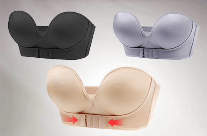 LAST DAY 49% OFF - Invisible Strapless Super Push Up Bra