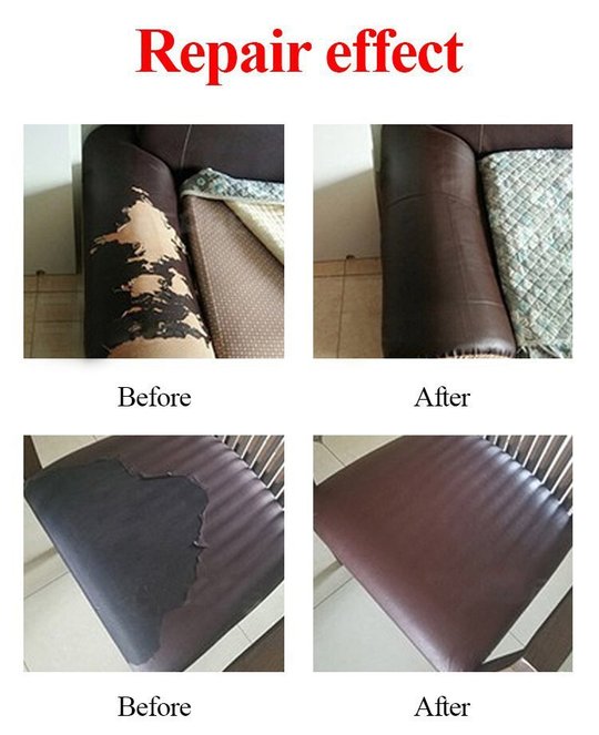 (LAST DAY 50% OFF) Self-Adhesive Leather Refinisher Cuttable Sofa Repair