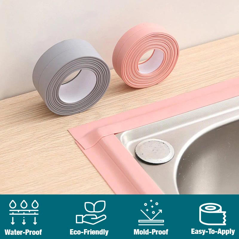 Magic Anti-Mold Peel & Stick Self-adhesive Sive Caulk Tape Strip