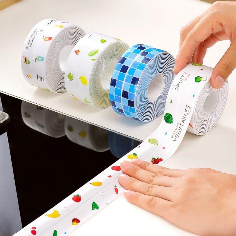 Magic Anti-Mold Peel & Stick Self-adhesive Sive Caulk Tape Strip