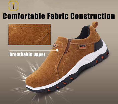 Men's Orthopedic Walking Shoes, Comfortable Anti-slip Sneakers