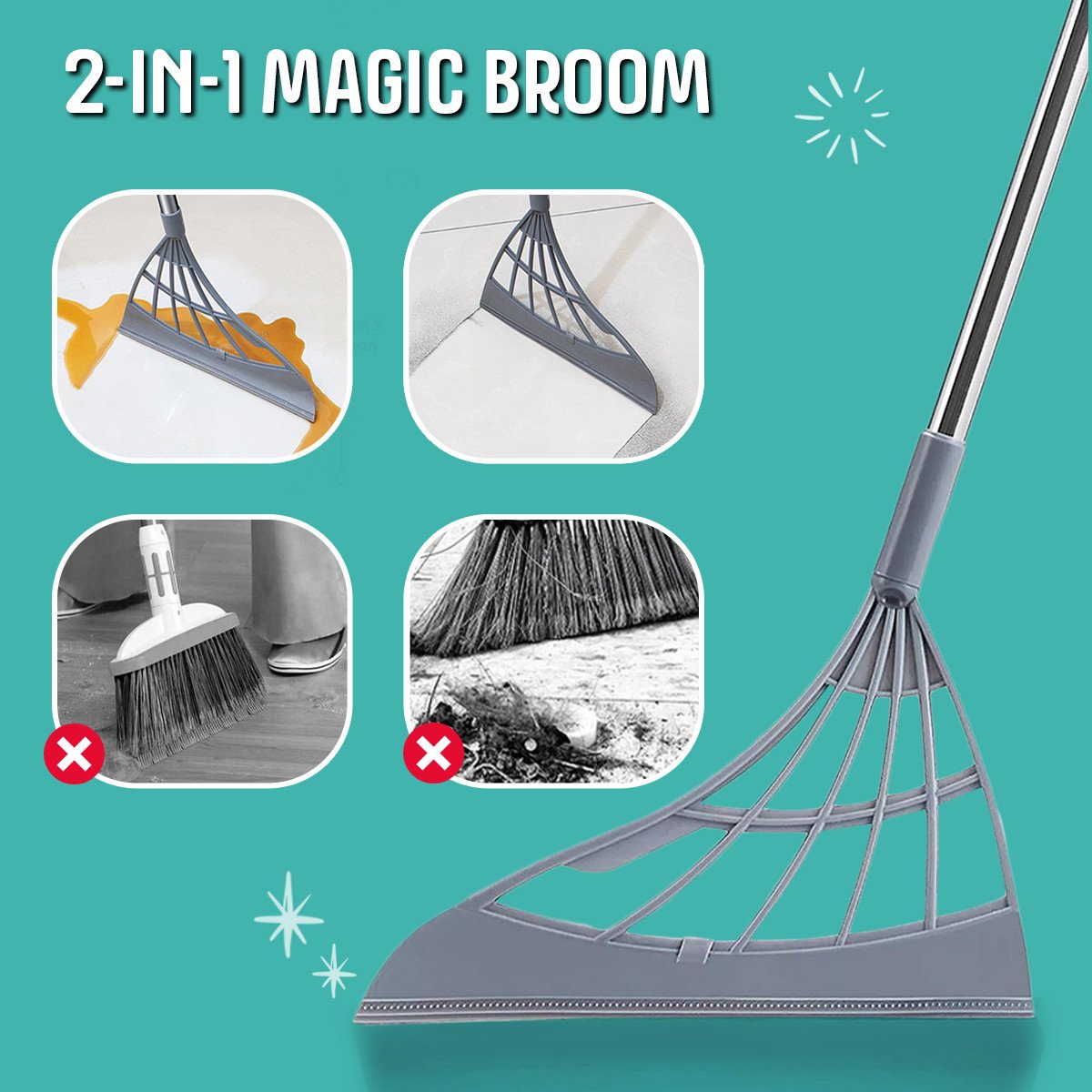 multifunction magic rubber broom sweeper easily floor wiper squeegee for floor cleaning squeegee sweeping brush pet hair