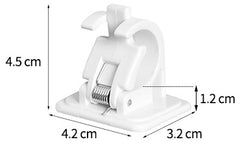 Nail-free Adjustable Rod Bracket Holders(Set of 2)