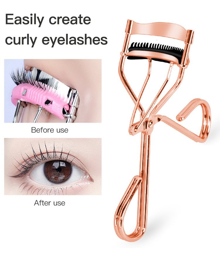 2022 New Eyelash curler with brush Makeup Tools