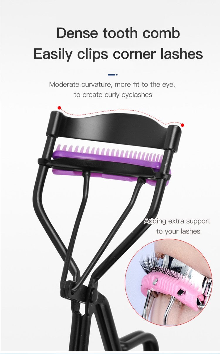 2022 New Eyelash curler with brush Makeup Tools