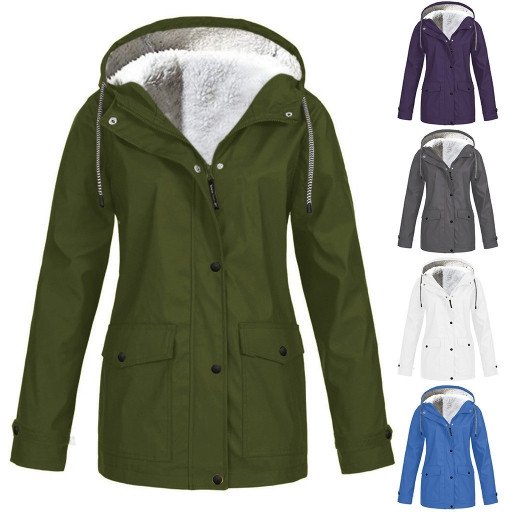 Autumn Sale-50% OFF-Women's Autumn and Winter Plus Fleece Jacket Outdoor Mountaineering Clothes