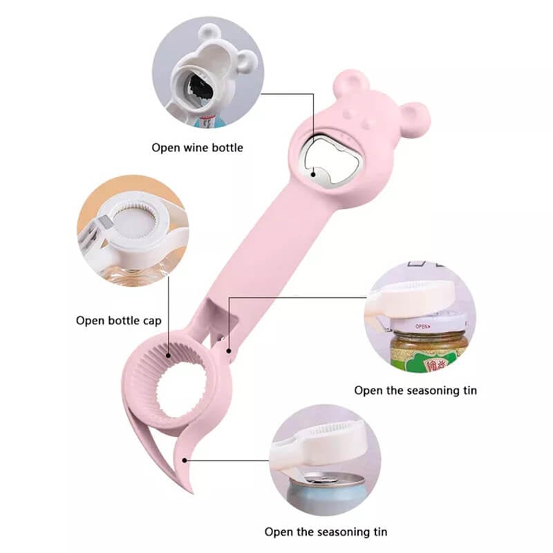 (Early Christmas Sale- 48% OFF) Multifunctional 4-in-1 Bottle Opener