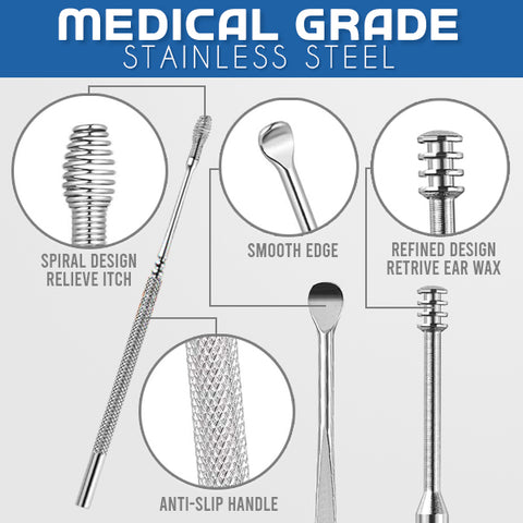 EARLY XMAS SALE 50% OFF-EarWax Cleaner Tool Set(BUY 4 GET 2 FREE）