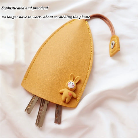 Last Day 49% Off-Creative pull-out cute large-capacity car key case