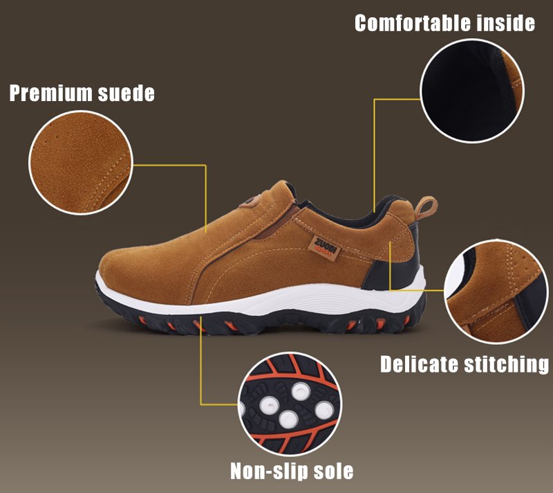 LAST DAY PROMO - Men Classic Outdoor Breathable Lightweight Walking Shoes