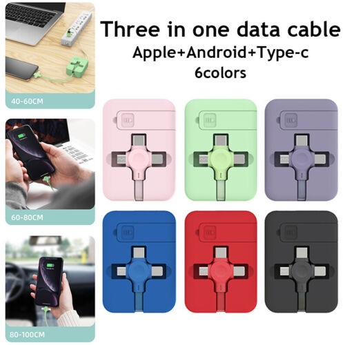 (LAST DAY PROMOTION - SAVE 50% OFF) 3-in-1 Data Cable Phone Stand-Buy 4 Get Extra 25% OFF