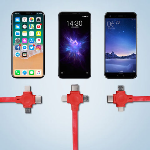 (LAST DAY PROMOTION - SAVE 50% OFF) 3-in-1 Data Cable Phone Stand-Buy 4 Get Extra 25% OFF