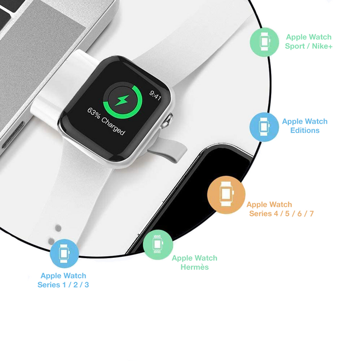 PORTABLE APPLE WATCH CHARGER TRVLPOD