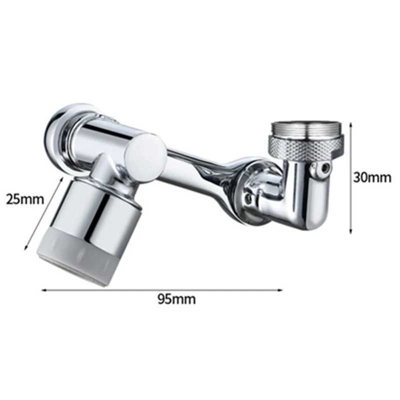 Rotating 1080¡ robotic arm faucet (universal model)